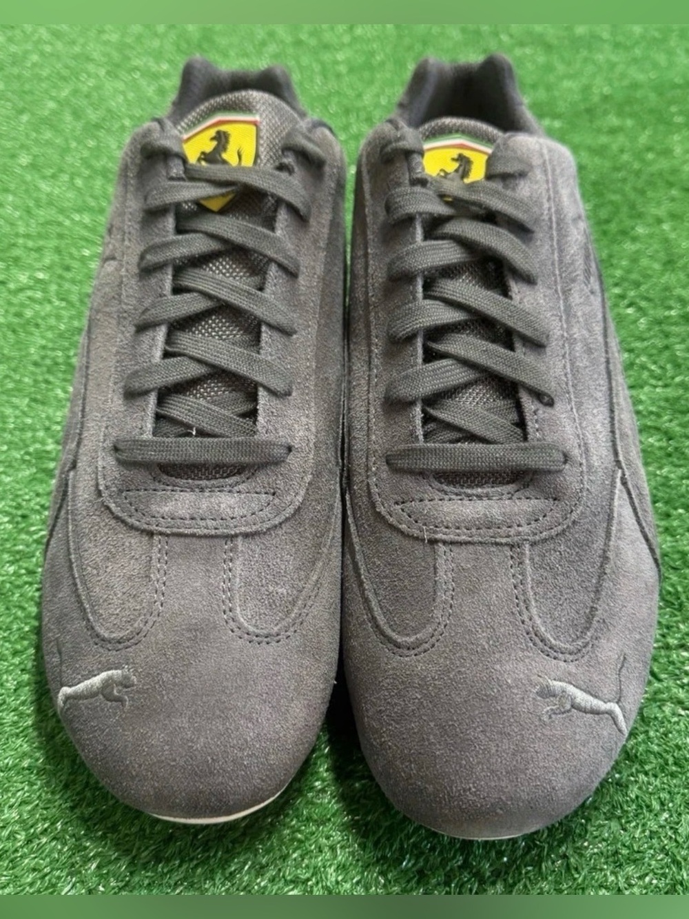 Puma Scuderia Ferrari x Speedcat Black White Mens Shoes 307822-01 NEW Sz 11, 12